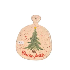 Tagliere piccolo con decorazione natalizia