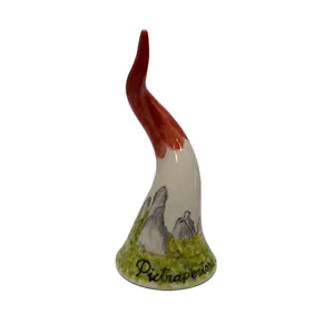 Corno beneaugurante raffigurante uno scorcio di Pietrapertosa (piccolo)