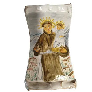 Magnete grande a forma di pergamena raffigurante S. Antonio, Protettore di Pietrapertosa