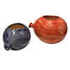 Palloncini a forma di vaso – contenitore di piantine mono colore (coppia blu e arancio) - foto 1