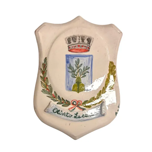 Gagliardetto raffigurante stemma Comune di Oliveto Lucano